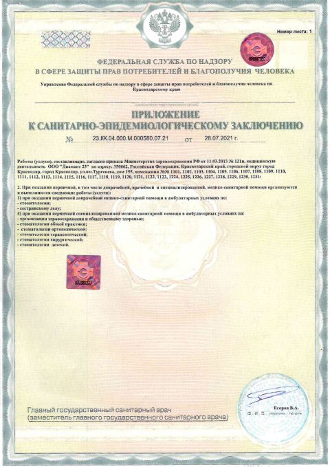 СЭЗ приложение